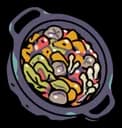 Hot Pot — How Many Dudes? food