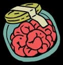 Brain in a Jar — How Many Dudes? relic