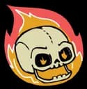 Flaming Skull — How Many Dudes? relic