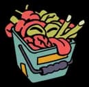 Organ Bucket — How Many Dudes? relic