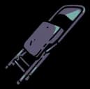 Folding Chair — How Many Dudes? trinket